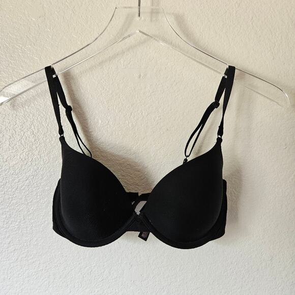 Victoria Secret Casual Everyday Bra Black 32D - Picture 1 of 8